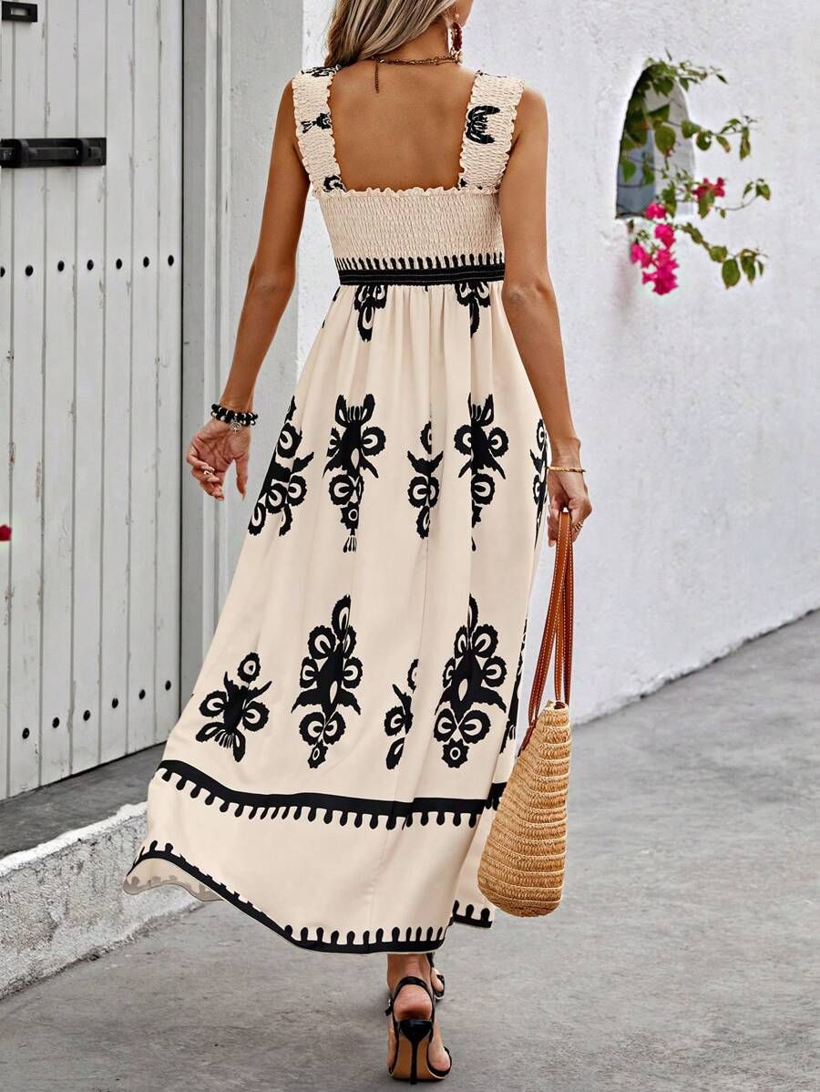 Trixia™ Boho Beach Maxi Dress