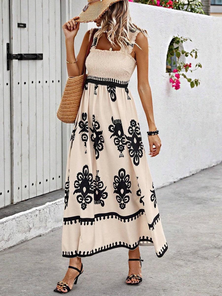 Trixia™ Boho Beach Maxi Dress