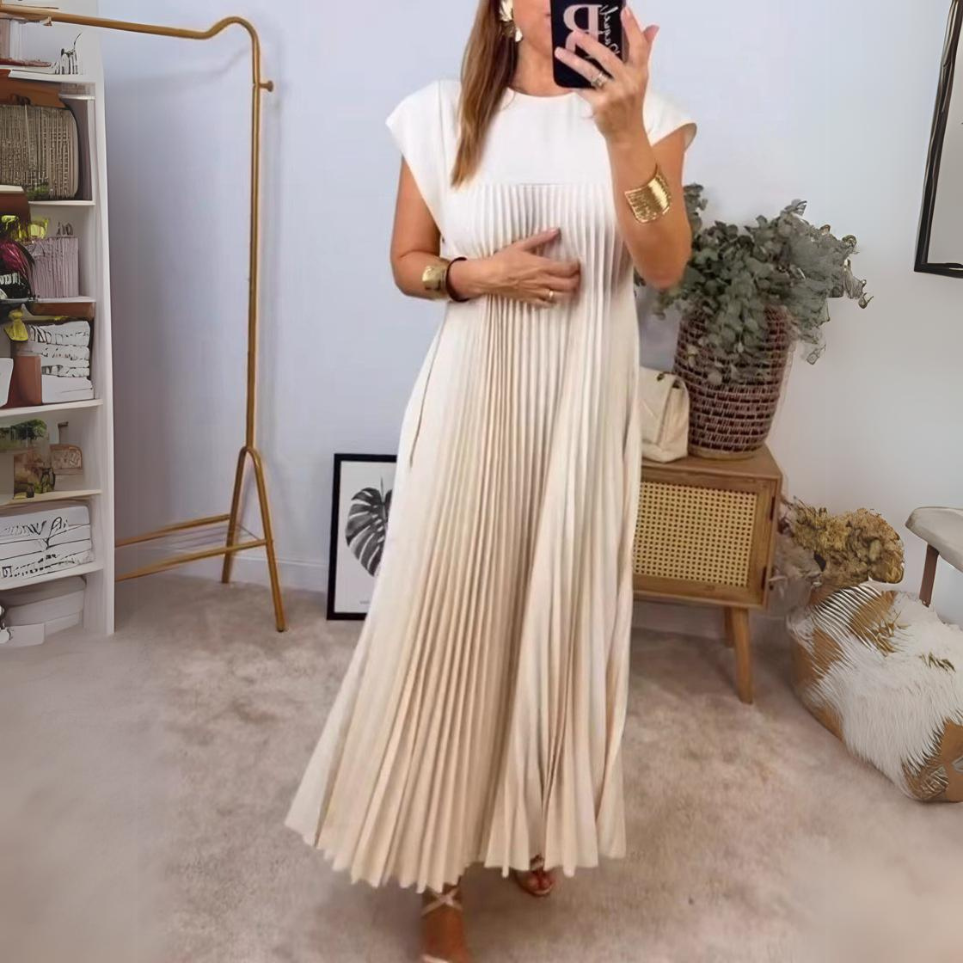 Emily™ - Pleated Maxi Dress