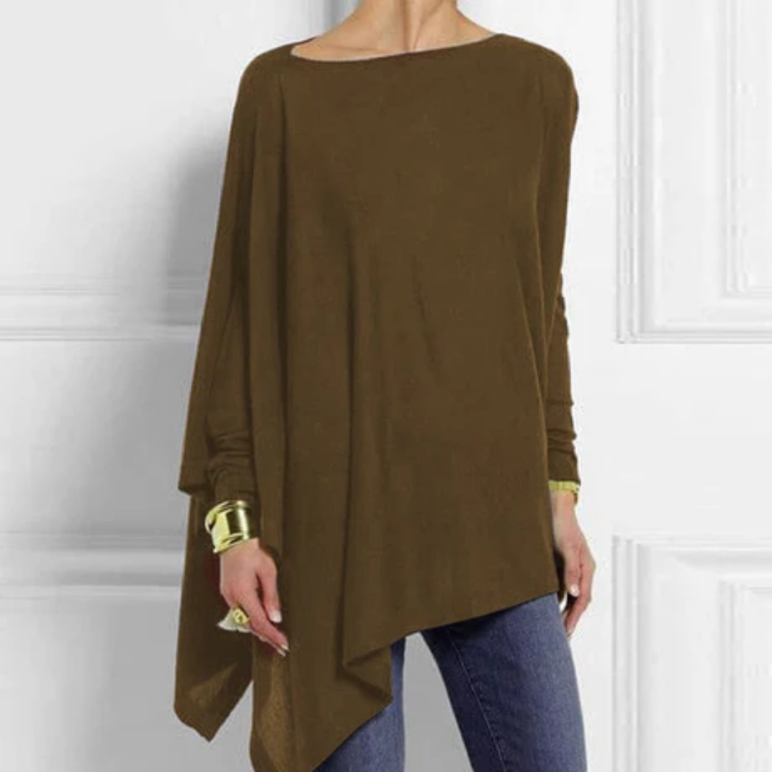 Serena™ - Asymmetric Loose-Fit Top