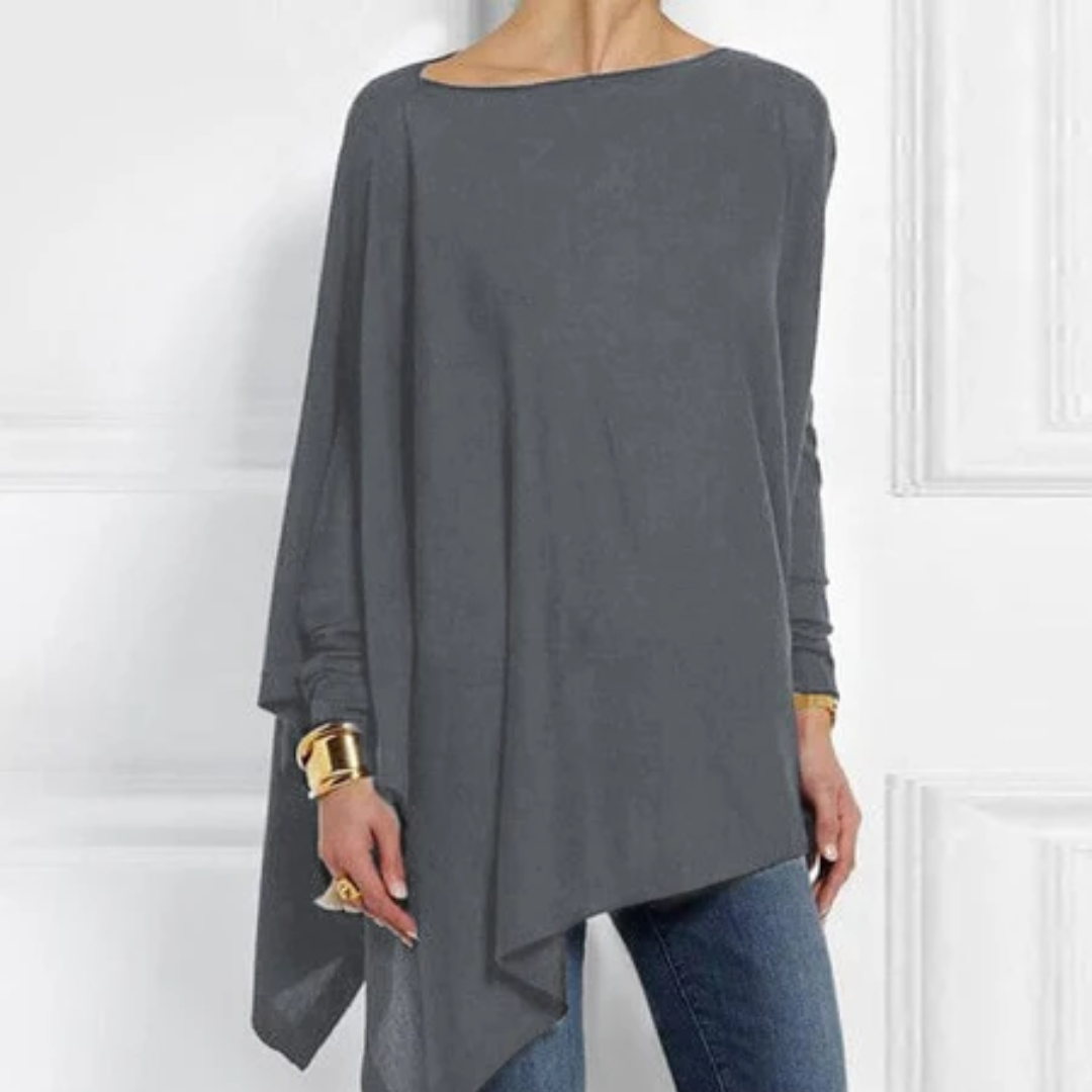 Serena™ - Asymmetric Loose-Fit Top