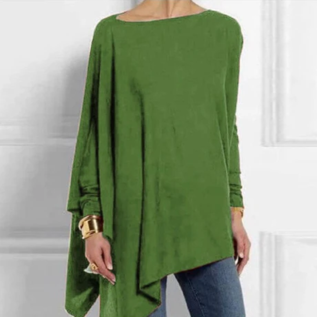 Serena™ - Asymmetric Loose-Fit Top