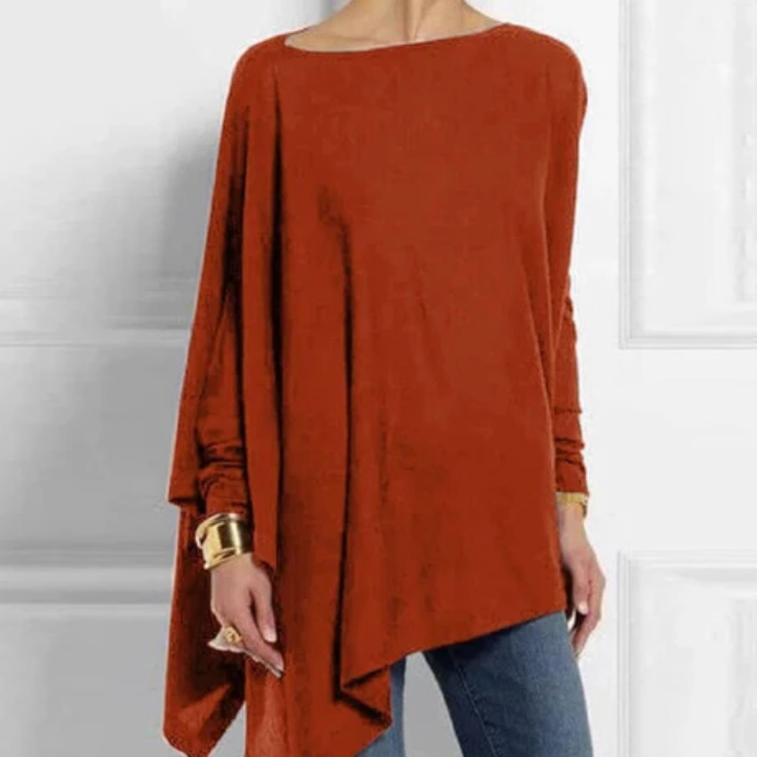 Serena™ - Asymmetric Loose-Fit Top