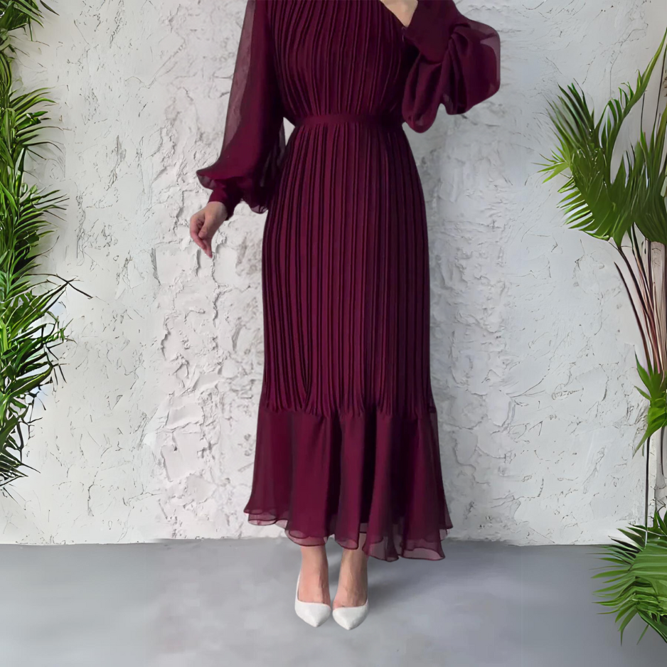 MAE - Pleated Elegant Dress